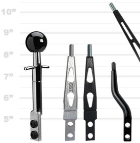 Silver Sport Transmissions Shifter Handles