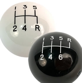 Manual Shifter Knobs | 5 & 6 Speed Shift Balls | Silver Sport Transmissions
