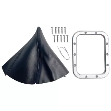 Shifter Boot Trim Ring Kit, 6.75 x 5.25, Leather Look - SBA-00400