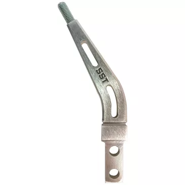 6" Aluminum Flat Shifter Handle 1.75" Layback - SLA-00502