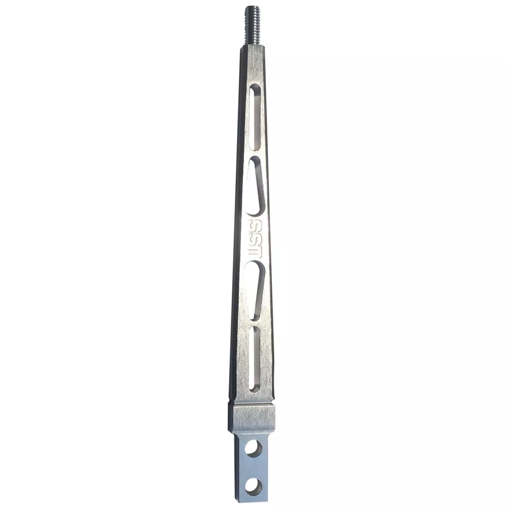 10" Aluminum Flat Shifter Handle - SLA-00503