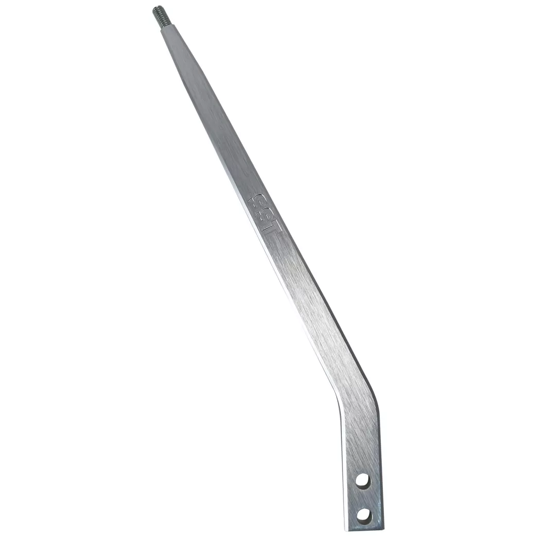 13.85" Aluminum Flat Shifter Handle 5.35" Layback - SLA-01001A