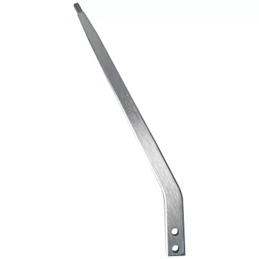 13.85" Aluminum Flat Shifter Handle 5.35" Layback - SLA-01001A