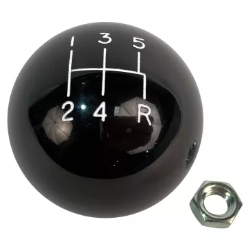 Classic Black 5-Speed Shifter Knob - SLA-1630108