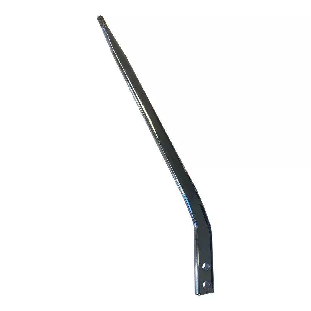 14.62" Chrome Flat Shifter Handle 4.95" Layback - SLG-00291
