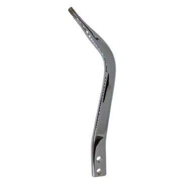 11.25" Chrome Flat Shifter Handle 2" Layback - SLG-17326