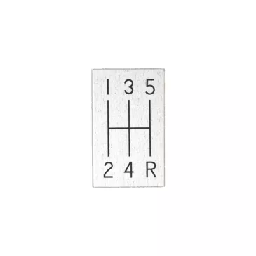 63-67 C2 Corvette OE-Style 5-Speed Shift Plate SLG-C2V-NP5