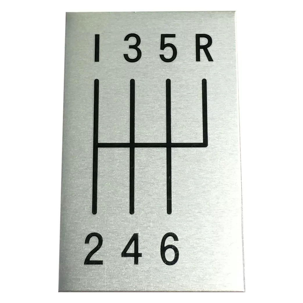 63-67 C2 Corvette OE-Style 6-Speed Shift Plate SLG-C2V-NP6
