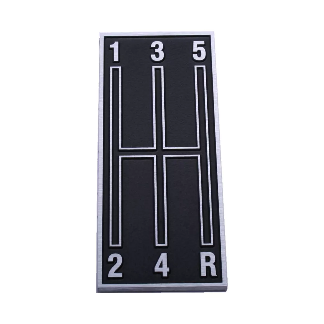 68-69 Camaro OE-Style 5-Speed Console Shift Plate SLG-F1-NP5