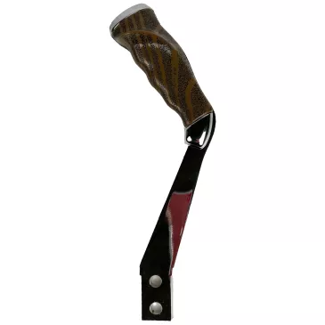 5-Speed Handle, Mopar E-Body, Chrome/Wood - SLM-PGEAA