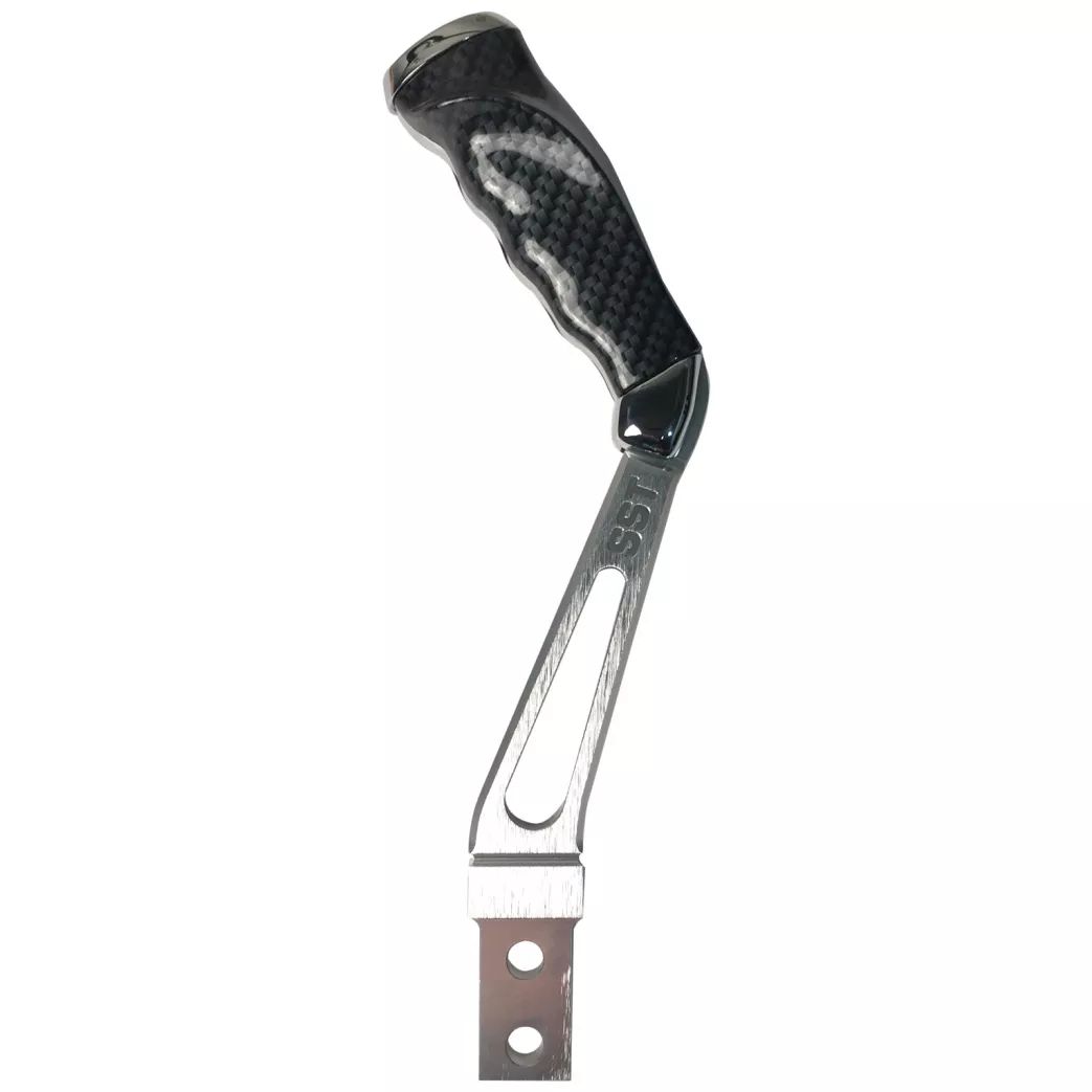 5-Speed Handle, Mopar E-Body, Aluminum/Carbon Fiber - SLM-PGEALN5