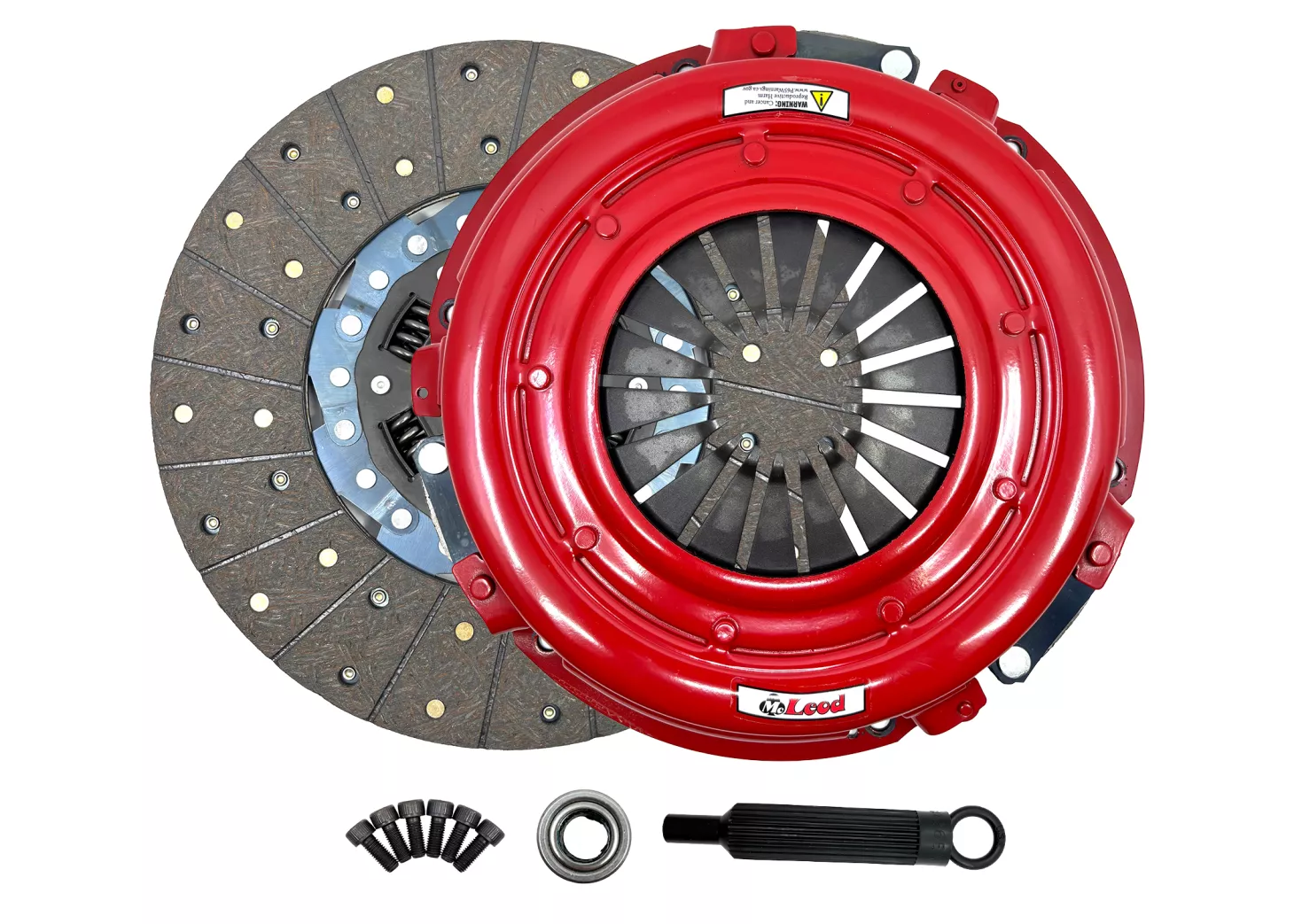 1986-98 Mustang 10.5" x 1-1/16x10 McLeod Clutch Kit, 75005