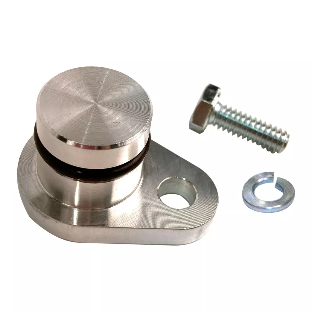 Billet Speedometer Port Blockoff Plug for TKO/TKX/Magnum/T5 - TRA_20088A