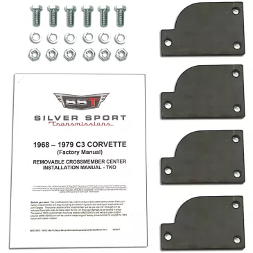SST 1963-1979 Corvette Removable Crossmember Kit - XMG-C2C3
